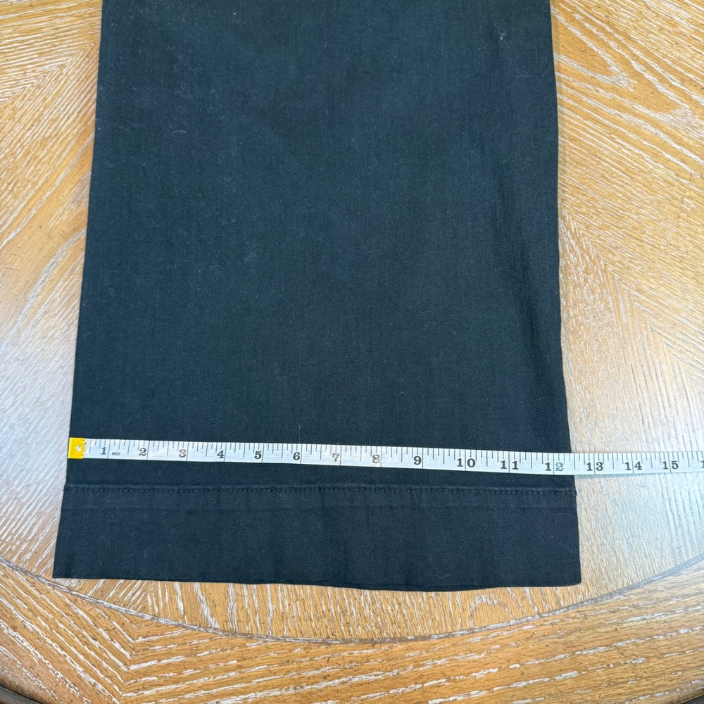 Pilcro Wide Leg Cropped Pants‎ Black Size 32 - Picture 10 of 10